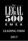 legal500 leading firm 2017 1 - Mergers and acquisitions, private equity / venture capital