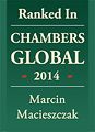 ranked in chambers global 2014 marcin macieszczak 1394291 - Rekomendacje