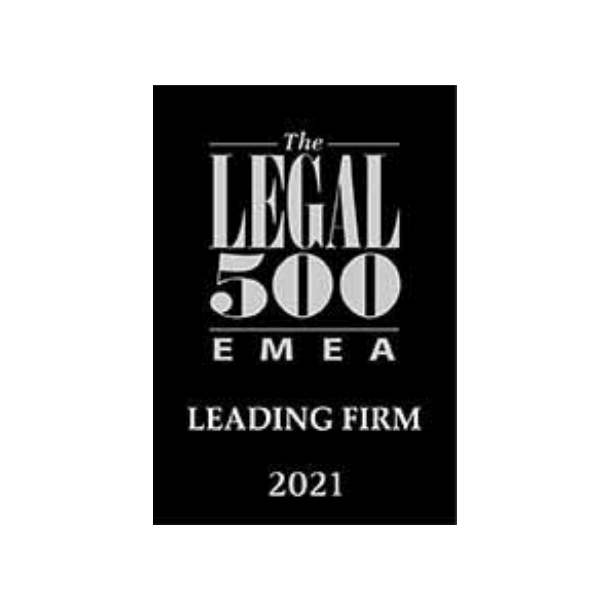 legal500 leading firm - Mergers and acquisitions, private equity / venture capital