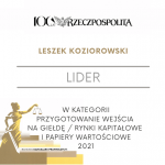 Lider Leszek Koziorowski